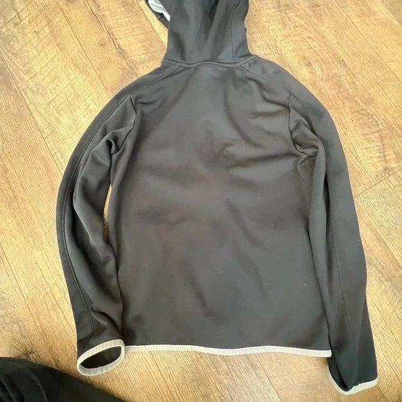 Under Armour Black and Gray Hoodie - Picture 3 of 3